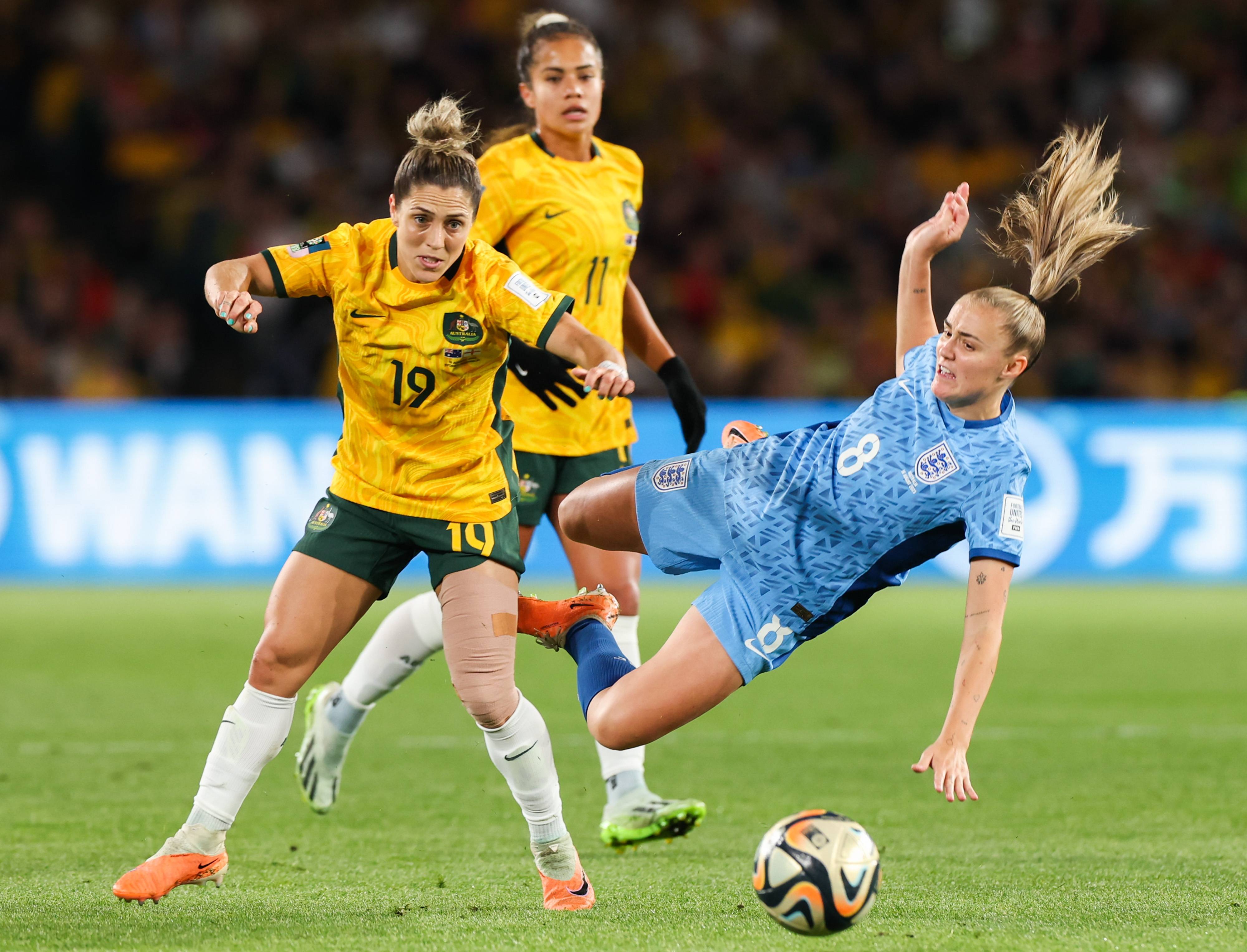 英格兰队-（女足世界杯）足球——半决赛：澳大利亚队对阵英格兰队