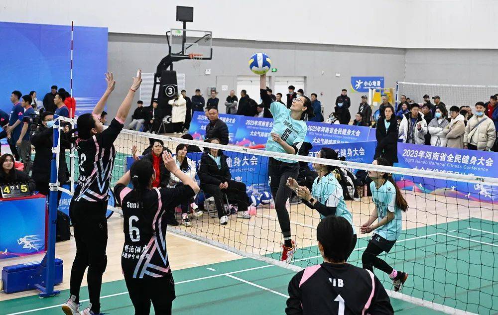【娱乐888】河南省全民健身大会气排球比赛收官